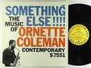 Ornette Coleman - Something Else LP - Contemporary - S7551