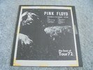 Pink Floyd - The Best Of Tour '72 1973 UK LP PF R72 NOT TMOQ