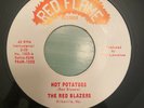 Missouri Rockabilly 45 Red Blazers - Hot Potatoes/The Weaver HEAR BOTH Red Flame