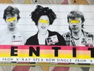 X RAY SPEX Identity VINTAGE 1978 PROMOTIONAL POSTER PUNK