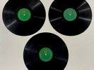 Rare 3 Pcs 78rpm Malay Singapore P. Ramlee OST Film Song Pathe Not Lp Saloma