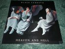 BLACK SABBATH HEAVEN AND HELL ORIGINAL LP BSK 3372 WARNER BROS RECORD DIO 1980