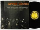 Thad Jones - After Hours LP - Prestige - 7118 Mono RVG 446 W 50th