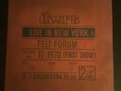 The Doors Live In New York Felt Forum 1970 L.a. Woman Tour Double Rock Lp Vg+