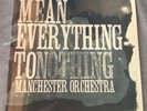 Manchester Orchestra, Mean Everything to Nothing Vinyl Record, Blue w/ Splatter