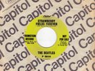 Strawberry Fields Forever by The Beatles (Green Label Promo Vinyl 7