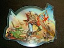 Lp single, Iron Maiden The Trooper 1983 UK shaped picture disc