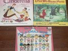 1960s Disneyland Records 33 RPM LP Small World Cinderella Red Riding Hood Sealed