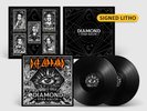 DEF LEPPARD DIAMOND STAR HALOS 2LP WITH SIGNED / AUTOGRAPH LITHOGRAPH  27/5/22
