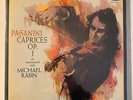 PAGANINI Caprices Op. 1 for Violin MICHAEL RABIN 180 gram SEALED 2 LP box set