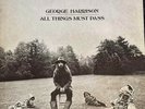 GEORGE HARRISON - ALL THINGS MUST PASS - 3 LPS- 1ST  APPLE PRESSING LP - RECORD