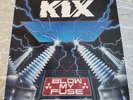 KIX - Blow My Fuse LP Vinyl 1989 Original Atlantic 7 81877-1 NM/VG