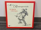 Mstislav Rostropovich J.S. Bach Cello Suites 180g 4LP Box Set (VG)
