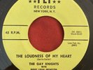 The Gay Knights - Angel / Loudness Of My Heart - Pet - RARE DOOWOP 45