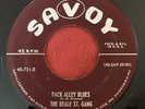 Johnny Otis / Beale St Gang - Double Crossing Blues / Back Alley - Savoy RARE 45
