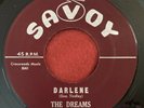 The Dreams - Darlene / Letter To My Girl - Savoy 1130 - RARE DOOWOP 45 EX