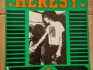 CONCRETE SOX / HERESY SPLIT 1987 MOSH 002 LP EARACHE ORIGINAL THRASH PUNK