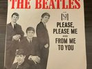 The Beatles 45 Record Vee-Jay Please, Please Me & From Me to You Pic Sleeve Rare