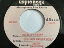 The Jimi Entley Sound Apache  Charlie’s Theme  7” Espionage 45 Test Record RARE