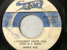 Henry Roe-If It's Loving You Want-Texas Northern Soul 45- 1968 Tomi 117-Listen