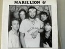 Marillion & Iron Maiden Live 7 Inch Vinyl White Label