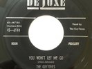 The Guytones 45: You Won't Let Me Go/Ooh Bop Sha Boo on DeLuxe 45-6144