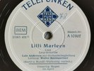Lale Andersen Lilli (Lili) Marleen Regen im April Schellackplatte 78rpm
