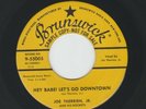 ROCKABILLY-JOE THERRIEN JR.- HEY BABE   LETS GO DOWNTON- HEAR -1957 DJ BRUNSWICK
