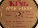1952 RARE WYNOMIE HARRIS ON CANADA 78 RPM KING MAPLE LEAF 26-104 GOOD MORNING MR
