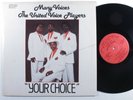 MANY VOICES Your Choice UNITED VOICE EP VG+ modern soul boogie electro HEAR