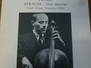 EMANUEL FEUERMANN - TOSCANINI / STRAUSS don quixote / RECITAL RECORDS