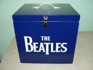 The Beatles 45 RPM Record Storage box Quality Solid Wood New & NICE