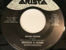 Brooks & Dunn - Neon Moon / Cheating On The Blues 45