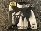 JAY Z LP REASONABLE DOUBT OG SEALED GOLD HYPE STICKER ROC A FELLA 96’ 1st PRESS