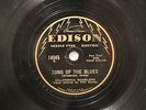 EDISON THIN CALIFORNIA RAMBLERS Song Of The Blues EDISON 14045
