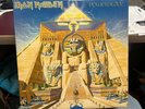 Iron Maiden Powerslave LP 1984 CAPITOL SJ-12321 INNER Winchester STERLING