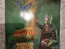 TOXIK World circus vinyl record Rare  thrash metal Roadrunner 1987