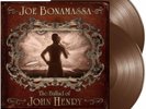 JOE BONAMASSA 'THE BALLAD OF JOHN HENRY' Brown Colour Double VINYL LP (2022)