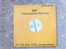 STEVIE WONDER - ROCK PROFILE - 1986 LP - BBC Transcription Disc