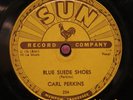 Carl Perkins 78 RPM SUN / Blues Suede Shoes & Honey Don`t (KA33_2022)