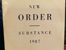 New Order - Substance 1987 USA 1st W/Inserts Vinyl Record LP VG Wax