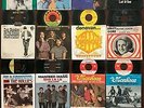 LOT: 17 1960's PSYCH POP ROCK PICTURE SLV 45s BEACH BOYS BEATLES MONKEES TURTLES