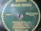 78 RPM Sound Effects GENNETT #1160 