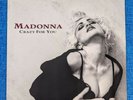 MADONNA CRAZY FOR YOU 12'' VINYL UK 1991 LP RECORD Into The Groove IMMACULATE