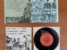 The Eat Communist Radio / Catholic Love 7 inch vinyl with inserts