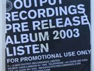 The Rapture - Echoes Original 2003 Promo Vinyl LP Output / DFA OPRDFA007
