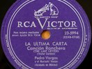 Pedro Vargas Ranchera E 78 rpm La Ultima Carta/Ni Por Favor RCA Victor 23-5994