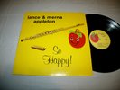 Lance & Merna Appleton - So Happy 1977 Private Label LP Christian Jesus Music NM