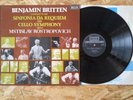 Mstislav Rostropovich Cello Britten NPO ECO Decca SXL 6641 Ed1 Stereo NM cond