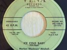 HOLY GRAIL ROCKABIILLY 45 Marlon ‘Madman’ Mitchell Rocketeers ICE COLD BABY VG-